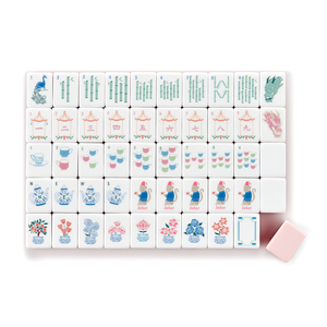Tuiles de Mahjong Américain en Acrylique à 4 Couches, Uniques et Très Vendues, Luxe, Écologiques, Pliables et Durables pour <span class=keywords><strong>Jeu</strong></span> Décontracté des Enfants - Product Image 2