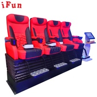 Simulateur de tir sur plateforme VR Ifun, cinéma 9D, 4 places, 6 places, machine de jeu