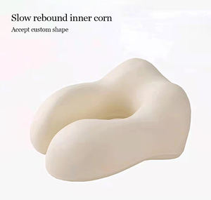 Travelsky rahat U şeklinde bellek köpük seyahat boyun yastığı göz maskeleri kulaklıklar - Product Image 5