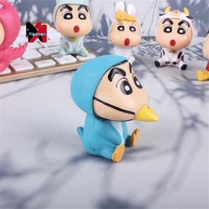 Venta al por mayor Animal Crayon <span class=keywords><strong>Shin</strong></span>-<span class=keywords><strong>Chan</strong></span> figura <span class=keywords><strong>de</strong></span> acción 6 piezas juguete muñeca pastel coche decoración Anime figuras - Product Image 5
