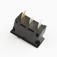 Pemutus sirkuit sakelar Rocker Reset mati, 3 Pin cahaya Led 5A 8A 10A 13A 15A