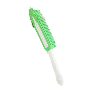 Silicone <b>Pet</b> <b>Brush</b> For Dogs Soft Bristles Grooming Cleaning Hair Removal Lint Remover - Product Image 5