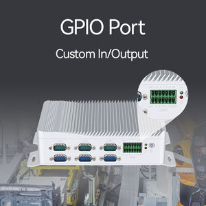 كمبيوتر XCY بدون مروحة i3 6157U J1900 DDR4 رام ثنائي RJ45 LAN RS232 COM GPIO LINUX Minipc - Product Image 4