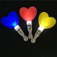 Meilleure qualité lumière clignotante LED baguette magique étoile coeur lueur fluorescente pour Ramadan fête fournitures et concerts