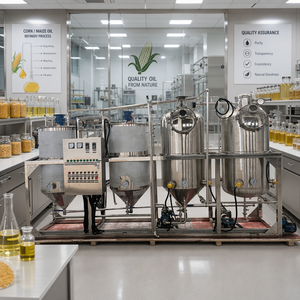 Usine de production, d'extraction, de blanchiment et de raffinage d'huile de palme rouge, machine de remplissage d'huile de stéarine de palme et d'huile de palme avec <span class=keywords><strong>tube</strong></span> - Product Image 1