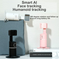 Capteur de mouvement à détection automatique de visage de haute technologie AI 360 support de téléphone à caméra rotative de suivi