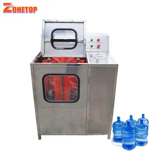 BS-1 Jar Bottle Cleaning Machine / Brush Bottle Washing Machine / 5 Gallon Inside Outside Washing Machine
