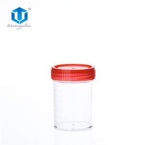 Gobelet d'échantillonnage Taixing Wantong 40 ml en plastique PS avec graduations pour la collecte d'échantillons d'urine, d'échantillons de selles et de mucosités - Product Image 2