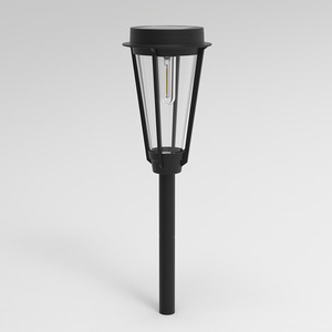 Lampe solaire de jardin 675 mm de hauteur, LED, étanche, pour allée extérieure, décoration de cour et de patio - Product Image 3