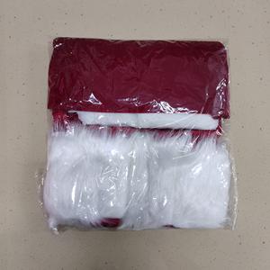 女性性感毛绒圣诞角色扮演服装长袖直肩连衣裙主题派对舞台表演服装 - Product Image 3