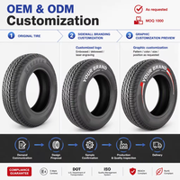 Pneus de voiture SUV Dovroad Haida Mileking toutes saisons, pneus d'été 245/70R16 225/45R17 205/55R16 3PMSF, terrain boueux, haute performance