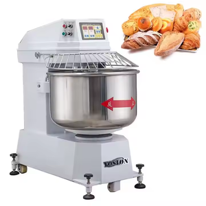 YOSLON YSN-MJ100 Mélangeur spiral commercial de haute qualité, capacité de pétrissage industrielle de 100 kg, pétrin spiral, mélangeur alimentaire - Product Image 1