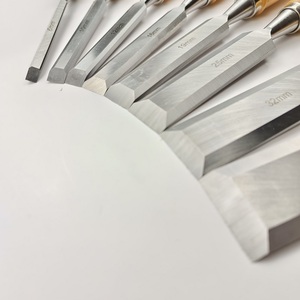 High hardness chrome vanadium steel flat woodworking <strong>chisel</strong> <strong>with</strong> beech wood <strong>handle</strong> manual engraving tools hand Carving <strong>Chisels</strong> - Product Image 3