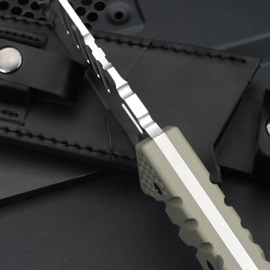 Cuchillo de Supervivencia Multifuncional para Exteriores, Hoja Fija de Acero Inoxidable, Mango G10, Personalizable, OEM - Product Image 3