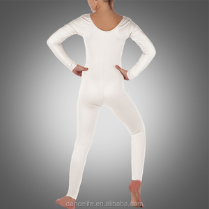 C2615 manica lunga per bambini danza unita all'ingrosso tute ginniche all'ingrosso - Product Image 3