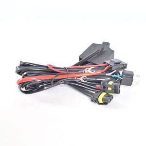 רתמת חיווט אחת לשתיים הוביל עדשה משופרת גרסה H4 מכונית הוביל קו אור משתנה ראש הסתיר רכיבים אלקטרוניים - Product Image 2