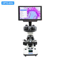 OPTO-EDU A33.5110 9" 12M WIFI 2K USB LCD Digital Microscope with Screen LED Illumination and Trinocular