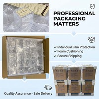 Boîte à tiramisu réutilisable en plastique PS transparent, boîte carrée pour gâteau mousse, emballage alimentaire en gros