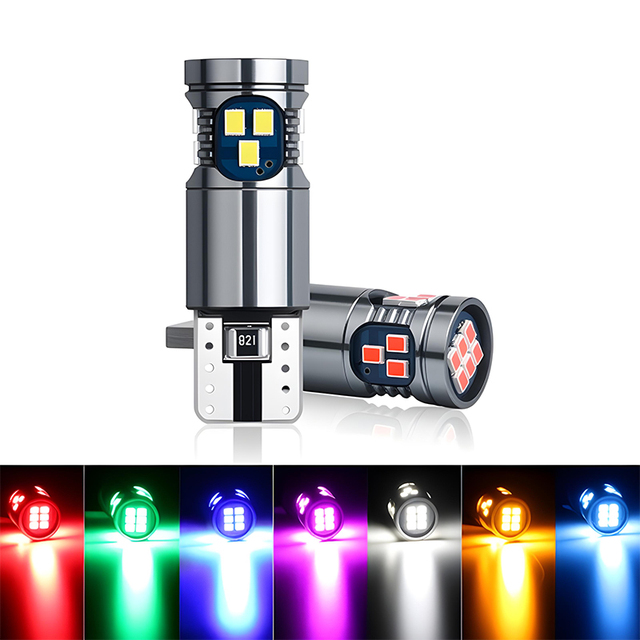 12V 18SMD 2016 T10 LEDBulb Headlight Canbus Error Free License Plate Light for Car Interior Reading Dome Door Side Marker Light