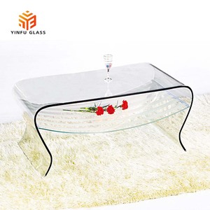 Venda por atacado 3mm -12mm transparente flutuador painel de vidro tabela superior <span class=keywords><strong>tv</strong></span> suporte de vidro temperado - Product Image 3