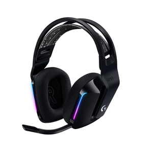 <span class=keywords><strong>Casque</strong></span> de jeu <span class=keywords><strong>sans</strong></span> <span class=keywords><strong>fil</strong></span> <span class=keywords><strong>Logitech</strong></span> <span class=keywords><strong>G733</strong></span> Lightspeed avec bandeau de suspension Lightsync RGB Blue VO CE mic technology - Product Image 2