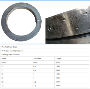 สายรัดท่อแบบมีรูพรุนเคลือบผงสำหรับงานติดตั้งระบบ HVAC, ไฟฟ้า และประปา - Product Image 5