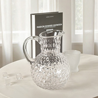 Pot de soulagement en verre Eapot de grande capacité pour infuser le thé et faire bouillir la bouilloire d'eau froide pour un usage domestique