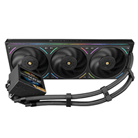 Thermalright Mjolnir VISION 360 UB PRO BLACK Refroidisseur CPU AIO 360mm LCD Écran IPS 640x480 pour Assemblage PC