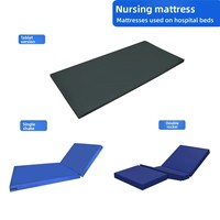 Matelas plat hybride simple/double en sisal et fibre de coco pour lit d'hôpital, école, prison, maison de retraite, usage spécial