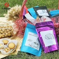 Sacs refermables en aluminium de taille personnalisée 4x6 pouces, anti-odeur, avec fermeture éclair, pour emballage alimentaire, sacs en mylar, sacs en plastique