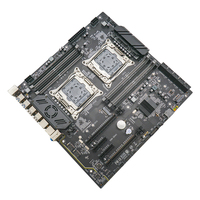 Carte mère gamer double processeur, double Intel Xeon E5 LGA2011-3, chipset C612, double DDR4 256 Go, E-ATX