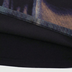 T-shirt da uomo a manica regolare, casual elegante, con stampa DTG, effetto illusione ottica, immagine termica, design neutro, 100% cotone - Product Image 5