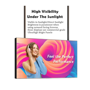 32 inch Độ sáng cao màn hình quảng cáo cửa sổ phải đối mặt với hiển thị kỹ thuật số biển <span class=keywords><strong>LCD</strong></span> hiển thị màn hình <span class=keywords><strong>Android</strong></span> quảng cáo media player - Product Image 6