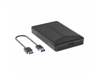 Neue 15mm 2,5 Zoll Typ C zu <span class=keywords><strong>USB</strong></span> 3.0 SATA Box Externes Festplatten gehäuse Kunststoff gehäuse Werkzeug Kostenlos 5 Gbit/s Unterstützung UASP für SSD 4TB - Product Image 3