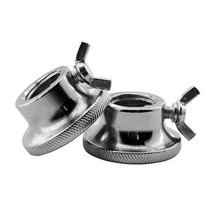 Collares de Bloqueo Giratorio Antideslizantes Cromados para Barras Roscadas de 25mm/28mm/30mm - Product Image 1