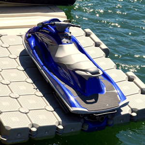 Hiseadock Molo Galleggiante Modulare in HDPE a V per Moto d'Acqua, 500x500mm, 350kg di Galleggiabilità, Durata 15 Anni, Garanzia 3 Anni, Uso Marino - Product Image 6