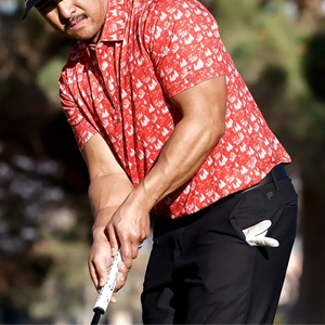 เสื้อโปโลถักนิตติ้ง 100% ผ้าฝ้าย ขายส่ง พิมพ์ลายตามสั่ง น้ำหนัก 165 กรัม ปักโลโก้ เสื้อกอล์ฟผู้ชาย - Product Image 3