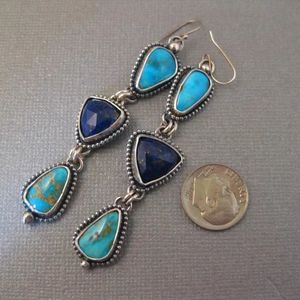 Orecchini Lunghi Boho con Nappe per Donne, Stile Vintage, Accessori per Orecchie da Indossare Ogni Giorno - Product Image 1