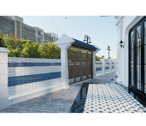 Luxury Boutique Hotel Encaustic Cement <b>Tile</b> Artistic Hand Poured Concrete Floor <b>Covering</b> Global Export Best Price - Product Image 1