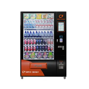 Factory supplier combo snack food and drink vending machine commercial vending machines