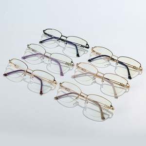 Gafas de Sol de Ojo de Gato de Aleación con Cambio de Color Retro de Moda 2025 con Logotipo Personalizado, Montura Metálica de Media Montura, Anti Luz Azul, Fotocromáticas - Product Image 5