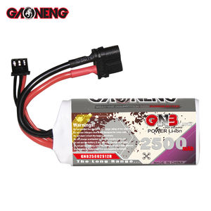 GAONENG GNB 2S 2500MAH 7.4V 12C XT60 18650 Li-Ion แบตเตอรี่ Brushless FPV Racing Drone ยาว - Product Image 3