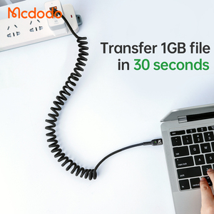 Mcdodo Coiled <span class=keywords><strong>Cable</strong></span> Đối Với Iphone <span class=keywords><strong>Amazon</strong></span> Hot Bán Usb Loại C Để Loại C <span class=keywords><strong>Android</strong></span> Sạc Nhanh Cáp Sạc 1.8M - Product Image 5