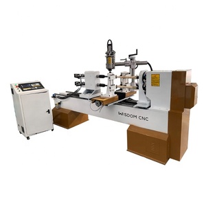 Máy Tiện Gỗ Tự Động Đa Chức Năng Máy Tiện Gỗ <span class=keywords><strong>Cnc</strong></span> Với Chứng Nhận CE - Product Image 1