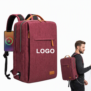 Custom Logo Multifunctional Backpacks Waterproof Business Backpack Men Anti-theft <b>Laptop</b> <b>Bagpack</b> Bag with USB Charger Port - Product Image 1