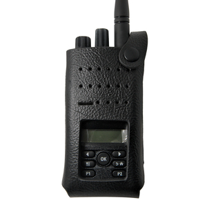 Estuche de cuero para walkie talkie XIR P6600 DEP550 DEP550E XPR3300E DP2400 DP2400E - Product Image 6