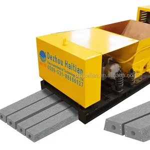 Prestressed concrete T block machine. H beam block making machine