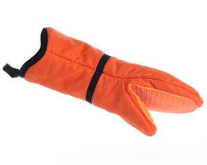 Guantes de Cocina Extra Gruesos de Algodón, Resistentes al Calor, 31*14cm, Diseño Tejido Moderno para Cocinar y Hornear - Product Image 2