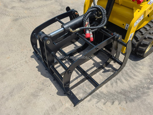 COUGARS Grappin hydraulique pour mini-chargeuse compacte autoportée 0,2-0,4 m³ Grappin à bois Grappin à débris Vente directe usine - Product Image 3