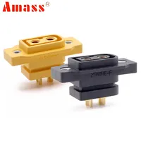 Connecteurs de batterie plaqués or Amass XT60 XT60NE-F XT60NE pour accessoires d'avion, de voiture et de bateau RC FPV